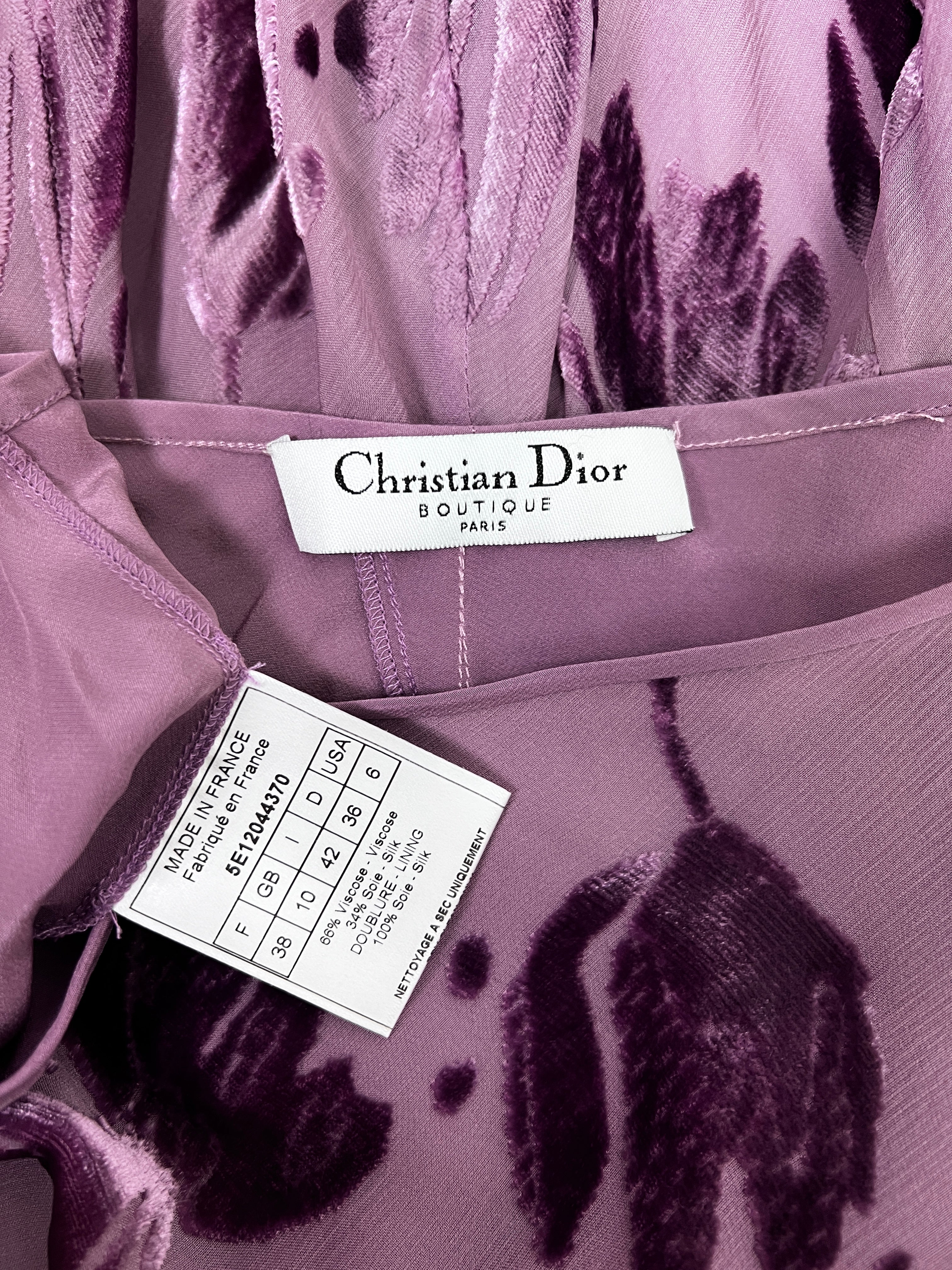 Dior Spring 2005 Silk Pants