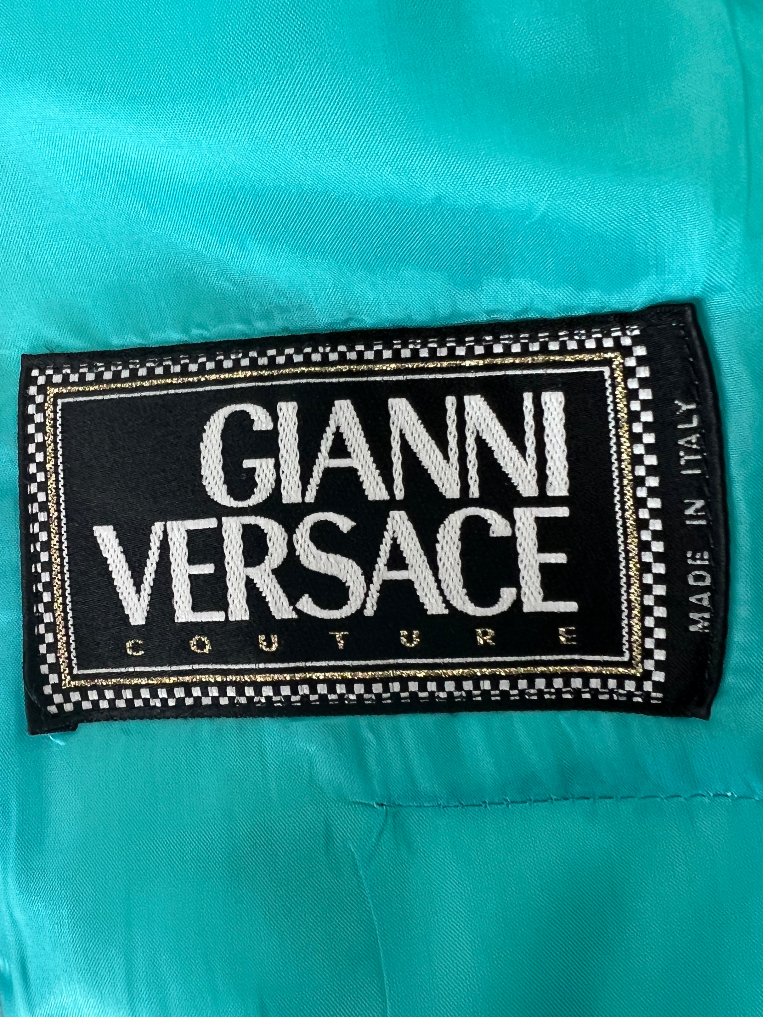 Gianni Versace Fall 1995 Wool Suit