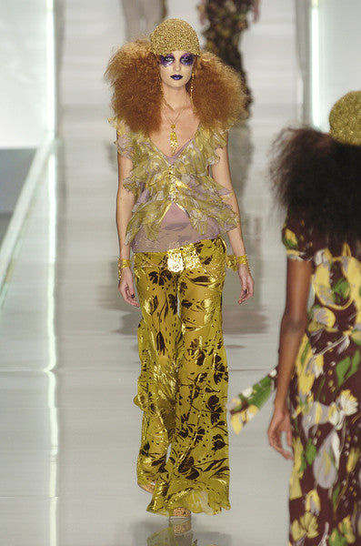 Dior Spring 2005 Silk Pants